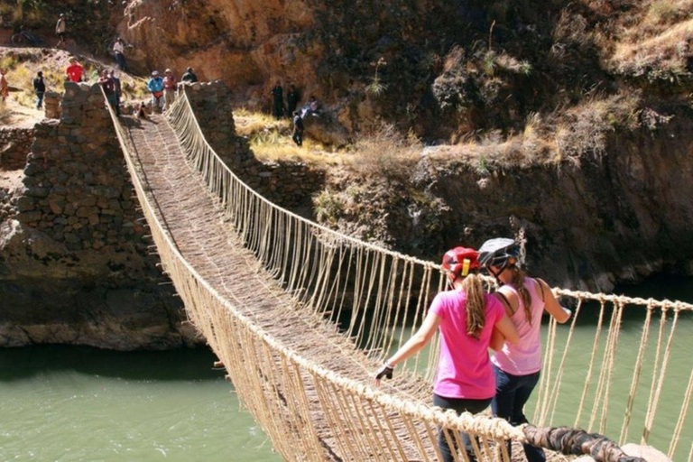 Qeswachaca the last Inca bridge