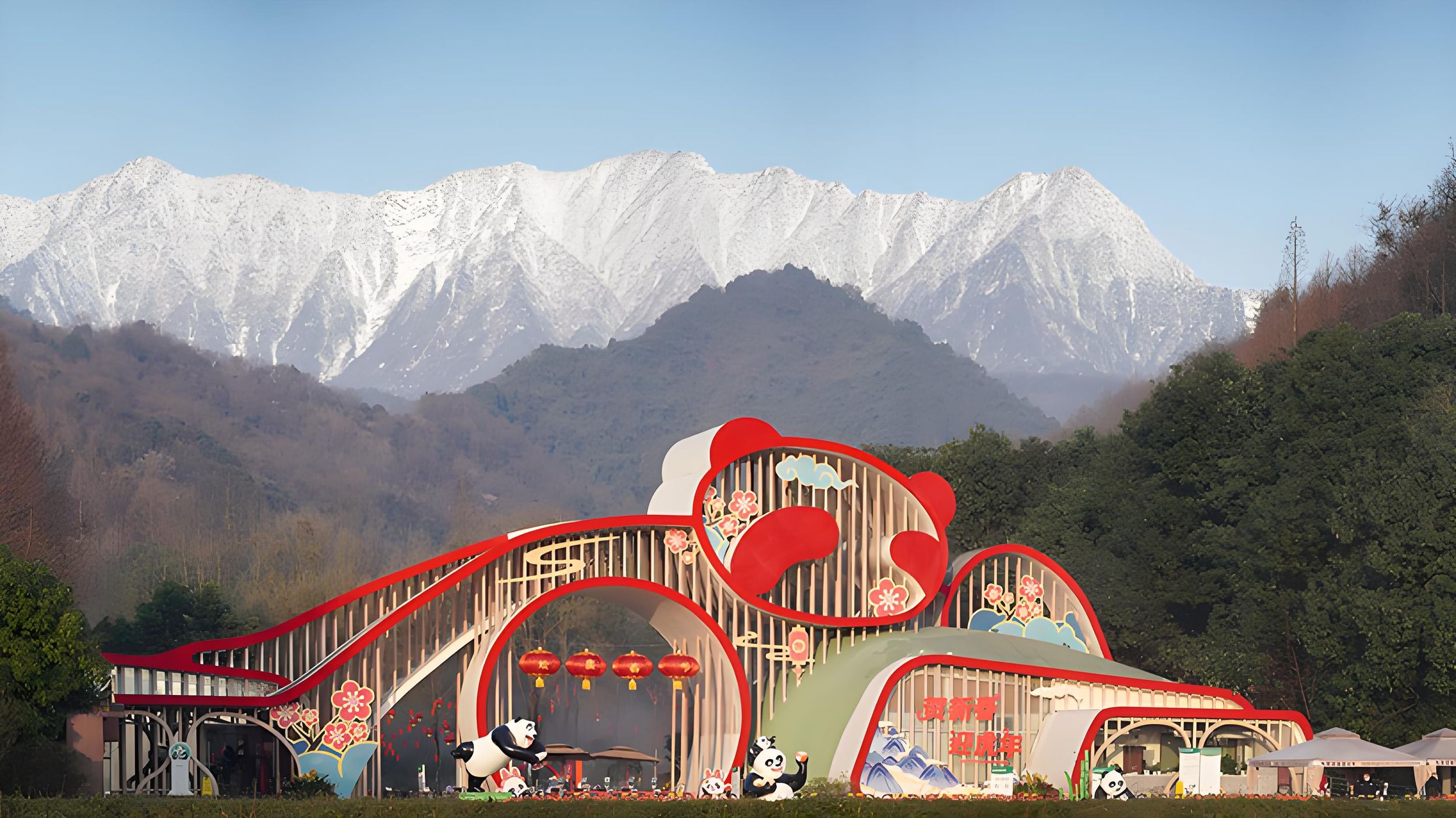 Dujiangyan: Panda Valley-Ticket oder privater Transfer