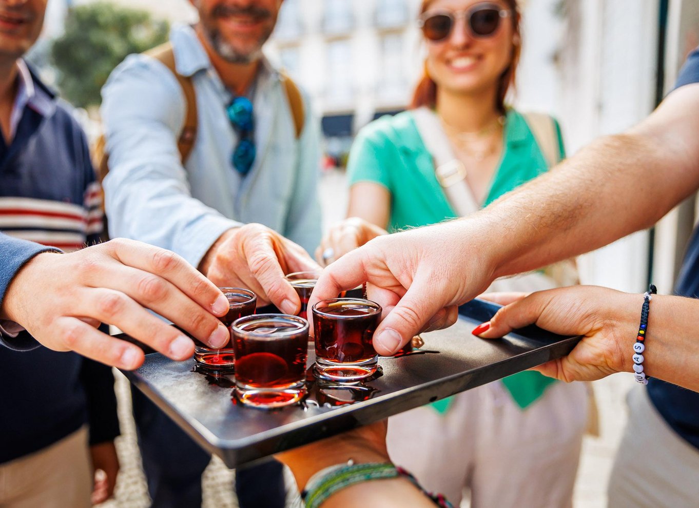 Lissabon: Mad og vin tur med en lille gruppe