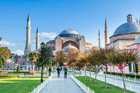 Istanbul: tour della Moschea Blu, della Basilica di Santa Sofia e della Basilica CisternaIstanbul: tour della Moschea Blu, di Santa Sofia e della Basilica Cisterna