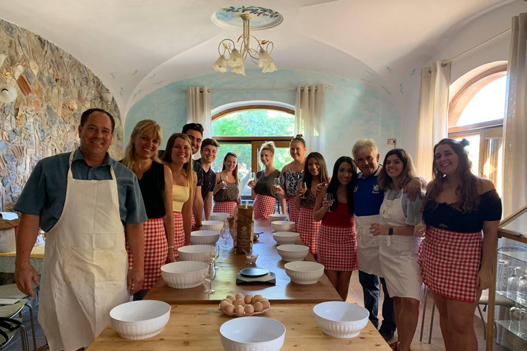 De Positano : Côte amalfitaine et cours de cuisine avec transfert