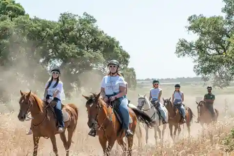 Balade à cheval sur la plage GROUPE - PDT