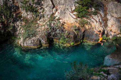 Von Alicante: Algar Waterfalls Tour mit Transfer