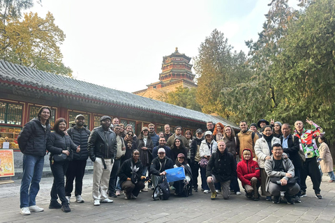 Beijing:Summer Palace & Mutianyu Gt Wall Bus Trip, w/Tickets