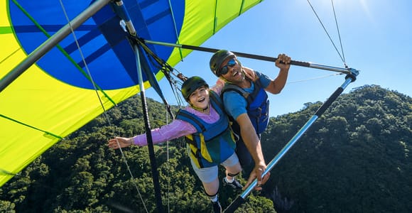 Experiencia de ala delta o parapente en Río
