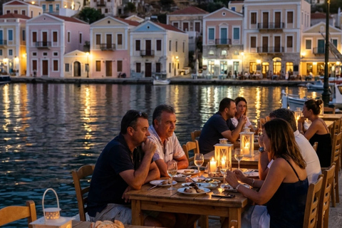 Rhodes: Symi Sunset Cruise with Free Time and Pickup