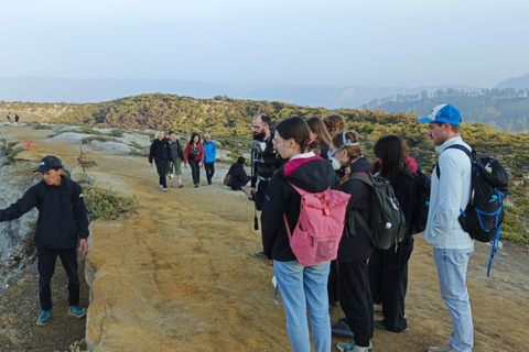 Bali or Banyuwangi: Mount Ijen Blue Fire Hiking Bali to Mount Ijen and back to Bali