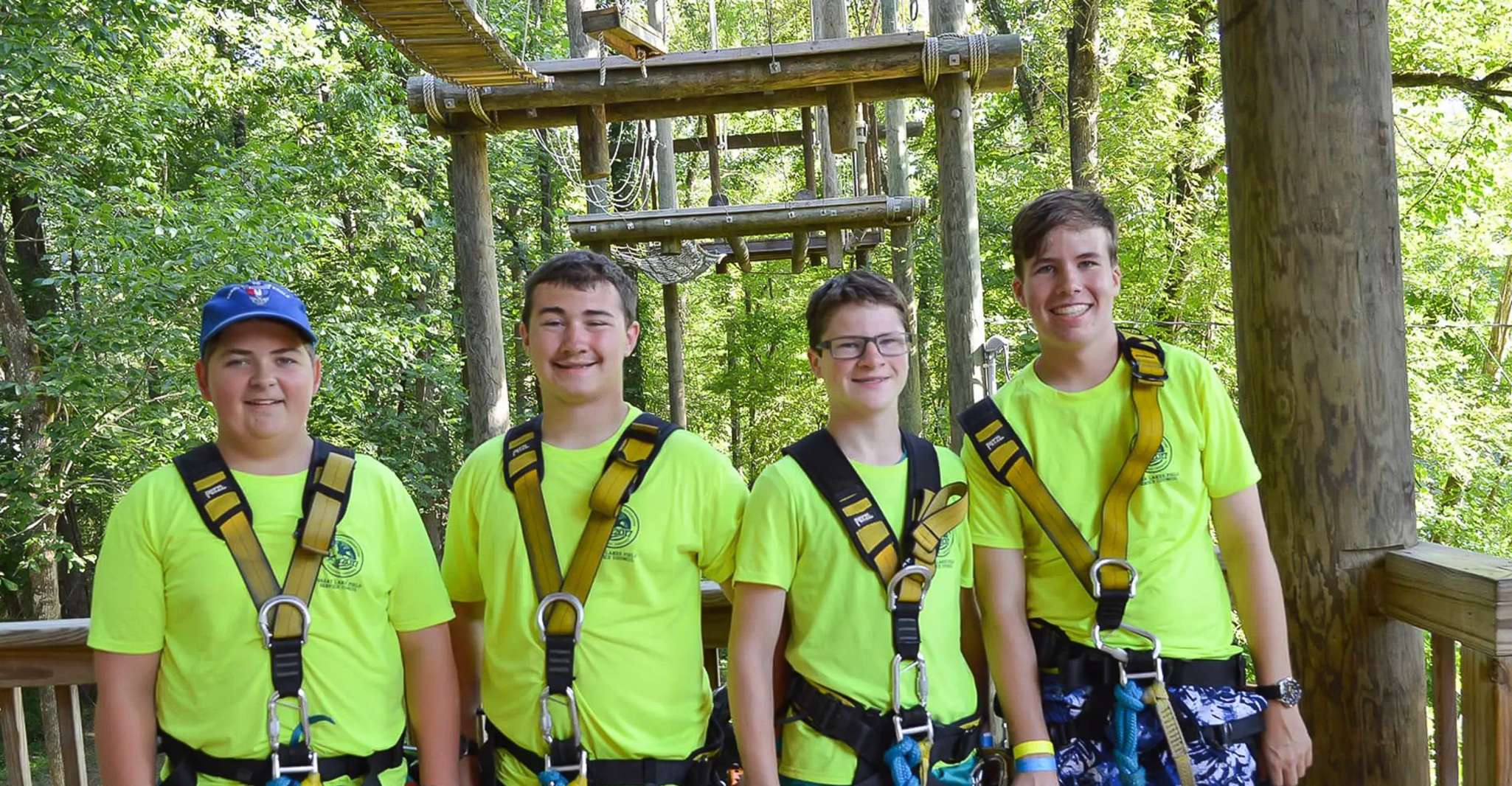 Pigeon Smoky Mountains Rope Obstacle Course Adventure, Pigeon