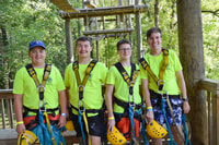 Pigeon Forge, montañas ahumadas Cario de obstáculos de cuerda aventura - Housity