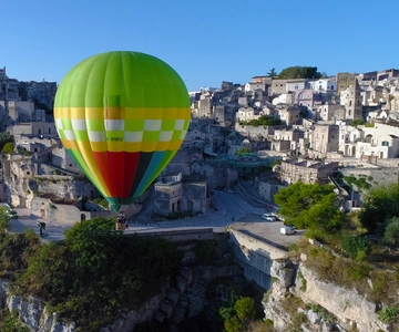 Hot Air Balloon Flight to Southern Italy: Matera, Sila, Puglia