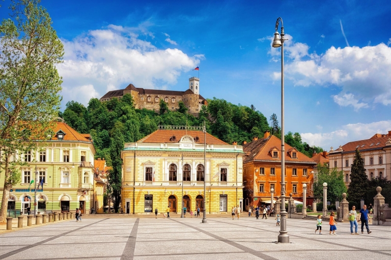 Ljubljana: Expresswandeling met een local in 60 minuten
