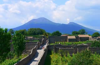 Ganztagestour Pompeji und Vesuv von der Amalfiküste aus
