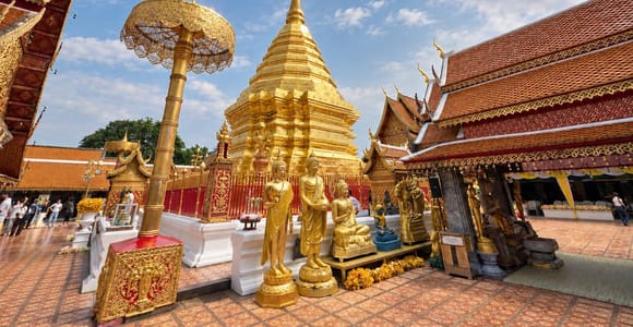 Chiang Mai: Doi Suthep, Wat Pha Lat & Wat Umong Private Car