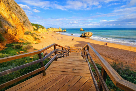 From Lisbon: Algarve Excursion + Boat Ride to Benagil Cave Small Group Tour