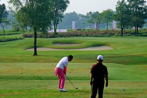 Jakarta: Suvarna Golf Experience w/ Caddies & Hotel Transfer Golf Experience with Meeting Point & Golf Club
