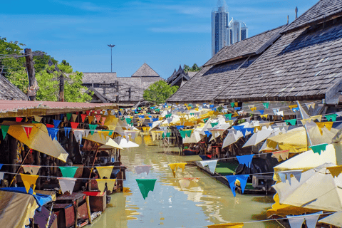 Pattaya Floating Market Ticket Admission Ticket + One-Way Rowing Boat