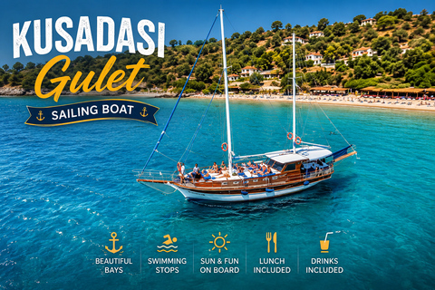 Kuşadası: Premium Full-Day Boat Trip with Lunch & Drinks