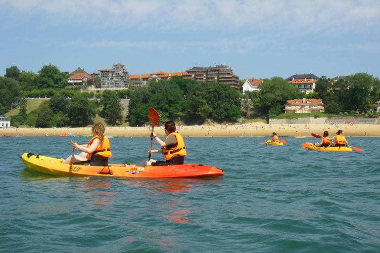 Tour guiado en kayak por la Bahía de Santander.