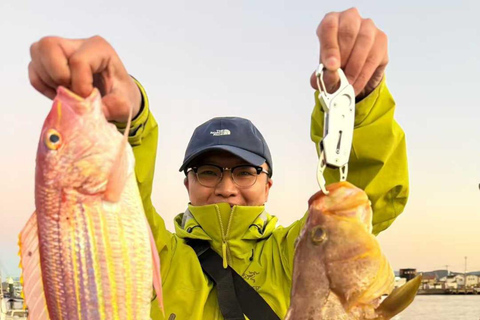 Osaka Bay Fishing Trip All Gear Included Osaka: Half-Day Fishing Trip in Osaka Bay All Gear Included