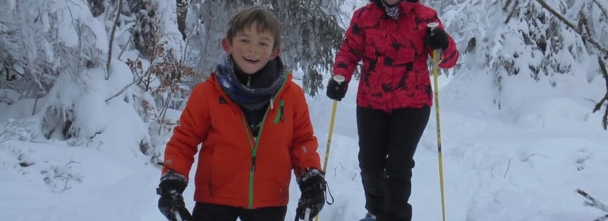 Lac Blanc : excursion à la neige