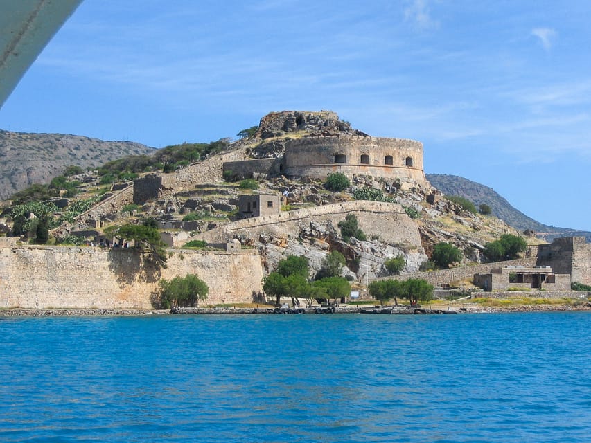 Agios Nikolaos: Boat Trip to Spinalonga with Swim Stop | GetYourGuide