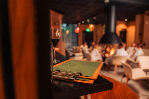 Bathrobe Spa Dinner: sauna, hot lagoon pool & Nordic dinner Summer:Arctic spa with Bathrobe Dinner