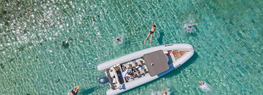 Vodice : visite des 4 îles, lagon bleu et plongée avec tuba