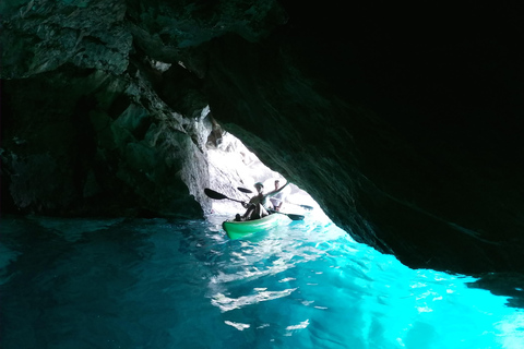 Passeio de caiaque em Positano