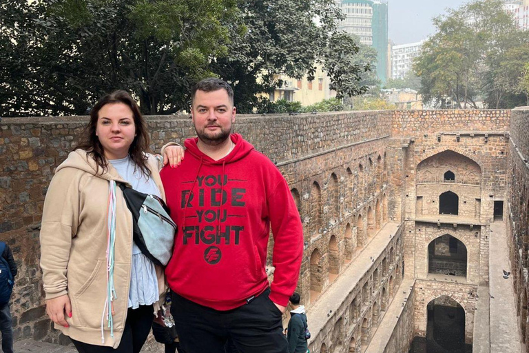 Privétour van een hele dag door Oud en New DelhiAlleen met auto en gids