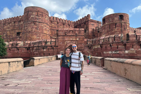 From Delhi: Taj Mahal & Agra City Tour with Tickets & Lunch From Agra: Tour with Ac Car, Driver and Guide Only
