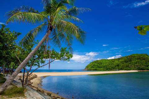 From Ko Pha Ngan: Koh Ma and Koh Raham Half Day Snorkeling