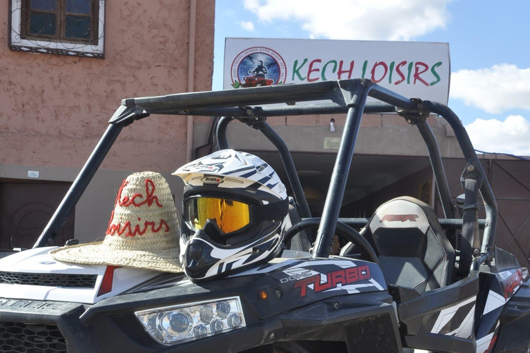 Marrakech : Excursion en Buggy 1000cc à la palmeraie et théMarrakech : Excursion privée en Buggy 1000cc à la palmeraie