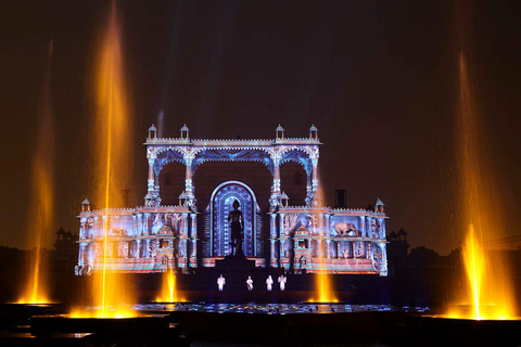 Nueva Delhi: Visita a la Exposición Akshardham, Espectáculo de Luz y AguaTransporte y guía