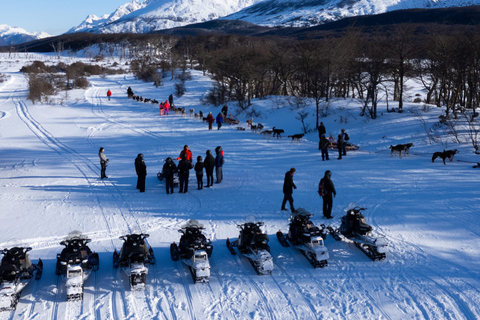 Ushuaia: Snow Park with Sled and Snowmobile Ushuaia: Winter Park with Sledding and Snowmobiling