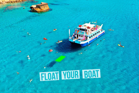 Ibiza: Beach Hopping Cruise w/ Paddleboard, Food, & Drinks Daytime Beach Hopping Cruise with Paddleboard, Food & Drinks