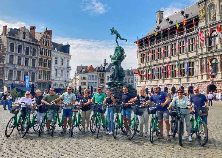 Antwerpen: obilazak grada s vodičem biciklom