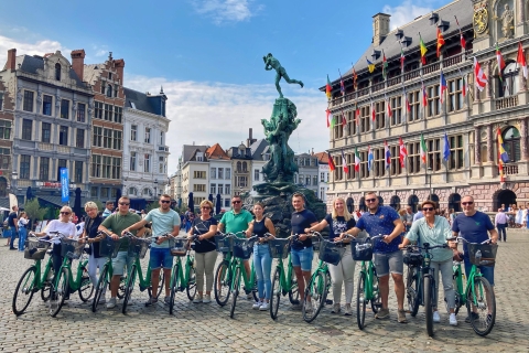 Antwerpen: De coolste Highlight FietstourKlassieke rondleiding - Engels/Nederlands