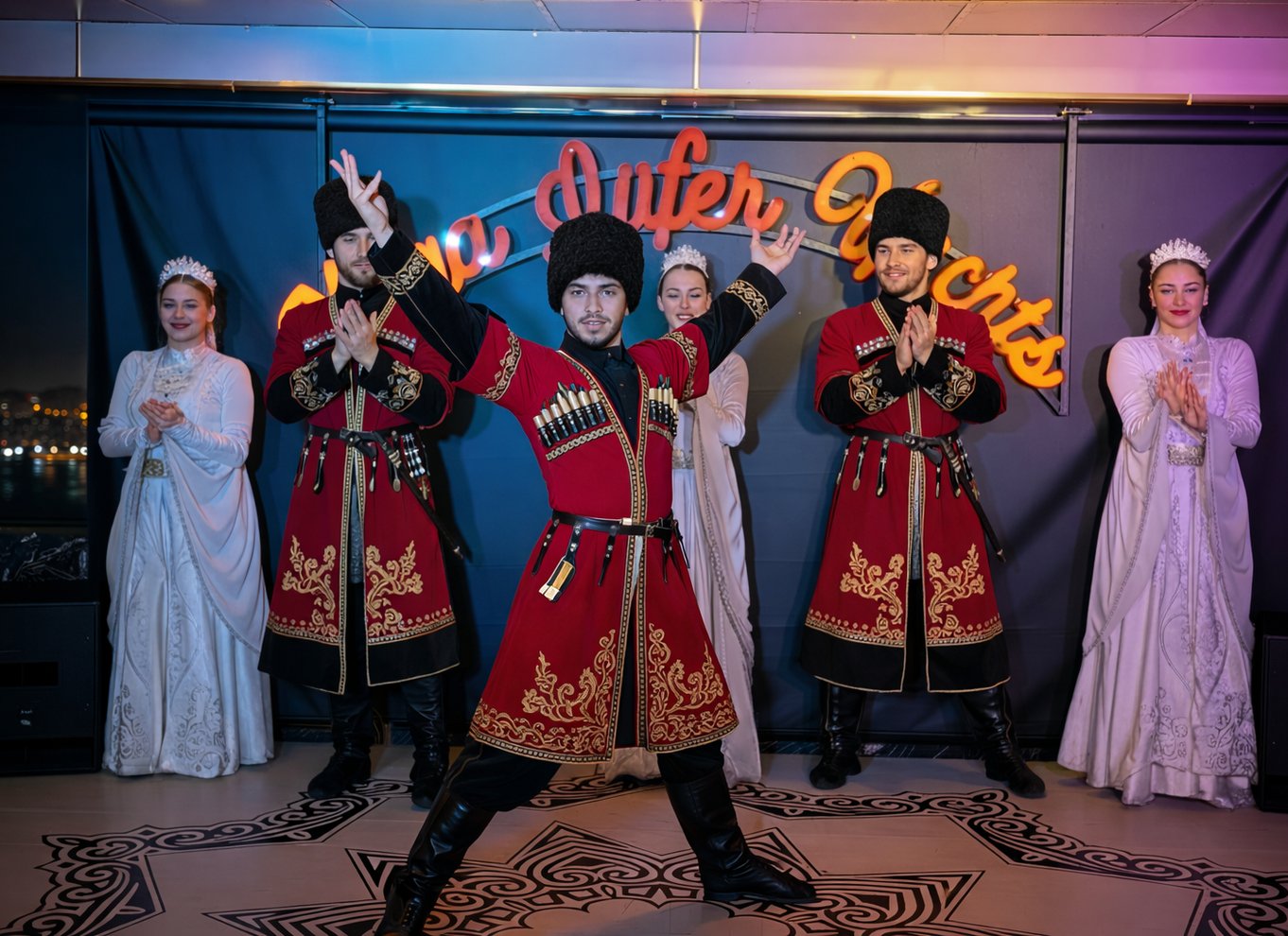 Istanbul: Bosporus-middagscruise og show med privat bord