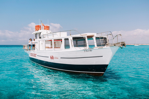 Es Trenc, Mallorca: passeio de barco, mergulho com snorkel em águas cristalinas