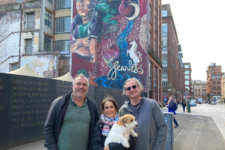 Glasgow : Visite privée à pied des arts de la rue