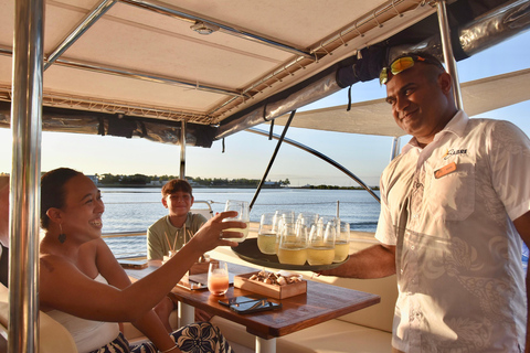 Fiji: Sabre Sunset Cruise with BBQ Dinner & Drinks