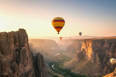 Cappadocia: Ihlara Canyon Sunrise Hot Air Balloon Flight