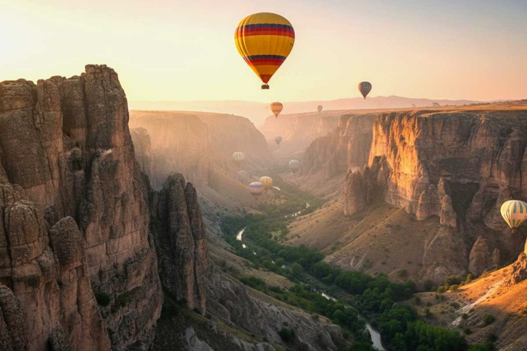 Cappadocia: Ihlara Canyon Sunrise Hot Air Balloon Flight