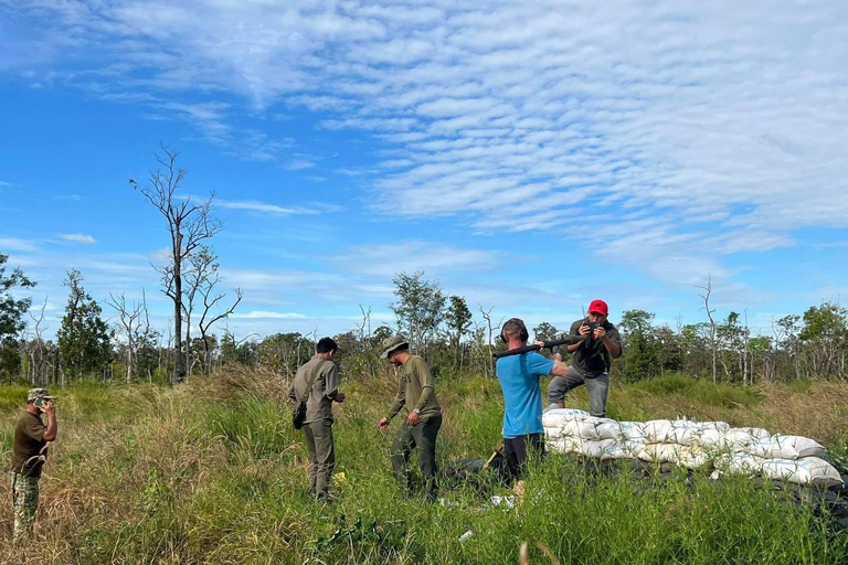 Campo de tiro Phnom Penh Kampot Kep Sihanoukville Camboja