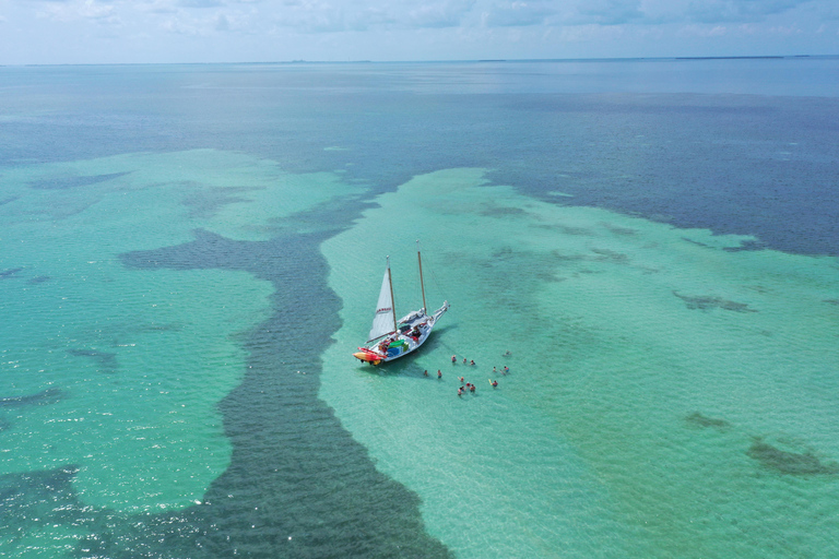 Excursão de vela, mergulho com snorkel, caiaque e pôr do sol em Key West à tarde