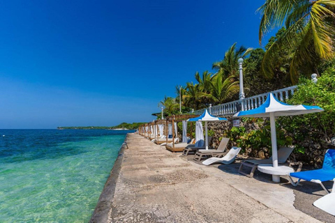 Cartagena: ISOLA PRIVATA con OPEN BAR, piscina e pranzo