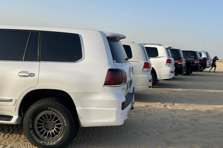 Desert Safari Qatar Camel Sandbording sunrise/sunset tour