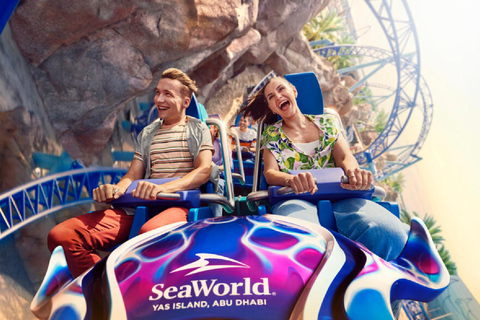 Dubai: Sheikh Zayed-moskee &amp; SeaWorld-toegang met transferDubai: Sheikh Zayed-moskee en SeaWorld, inclusief vervoer