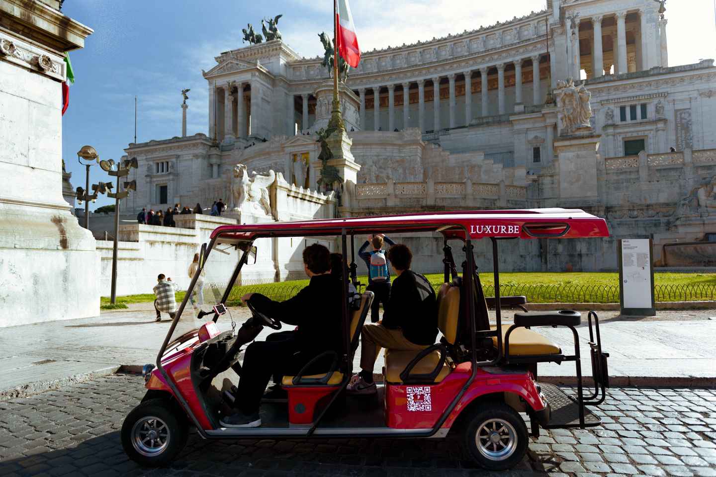 Recorrido en Carrito de Golf: Lo Más Destacado de Roma