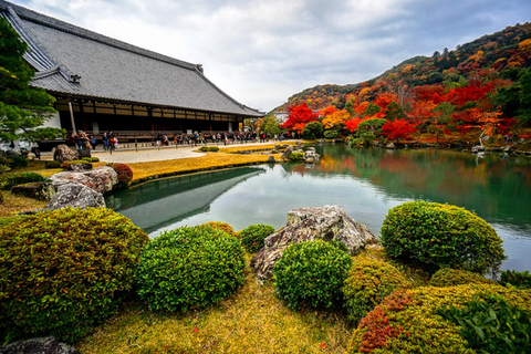 Kyoto: Arashiyama Private Tour with Sagano Romantic Train Private Tour with train ride